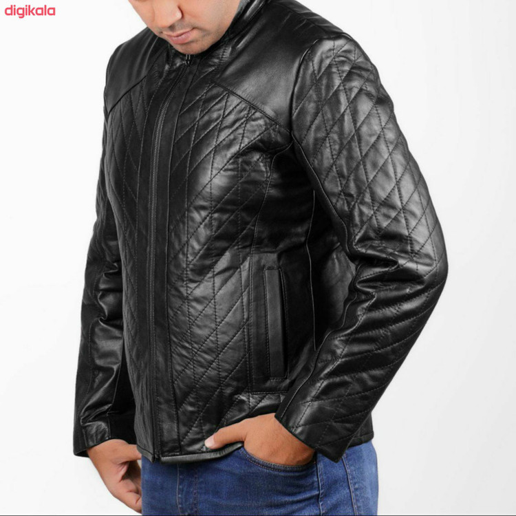 کت چرم مردانه آفتاب مدل KRR 402
